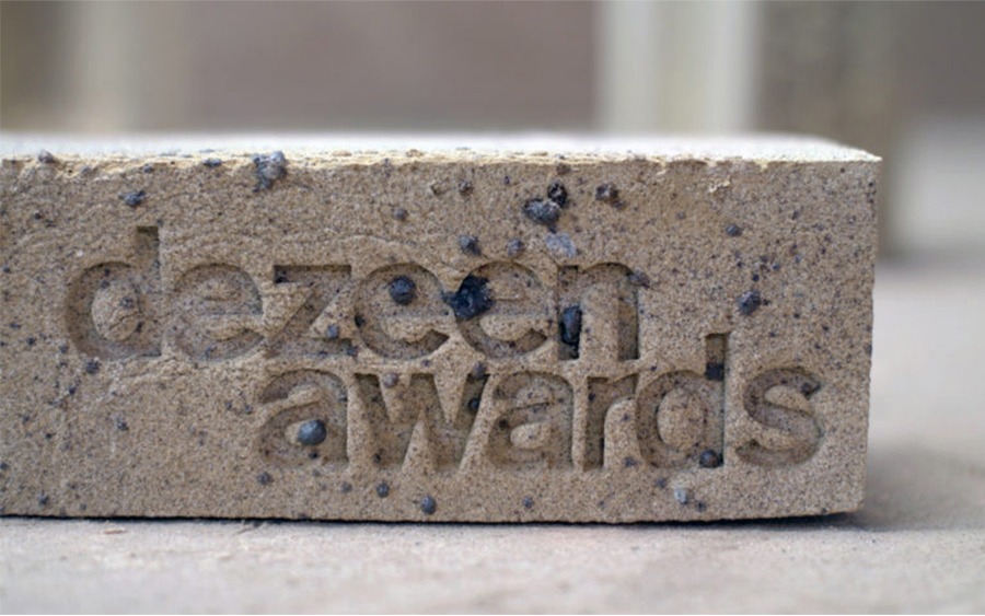 Dezeen Awards: cuando el diseño del trofeo se convierte en parte del premio